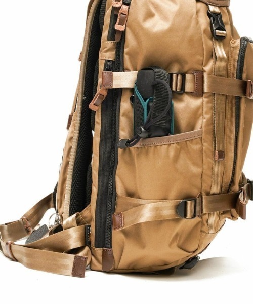 AS2OV(アッソブ)の「【AS2OV/アッソブ】 CORDURA DOBBY 305D BACK PACK / バックパック リュック(バックパック/リュック・メンズ・ブラック/カーキ・FREE)」の11枚目の写真