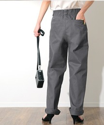 HUG.U | ゆったりストレートパンツ(チノパンツ)