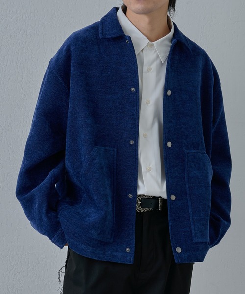 COLONY 2139(コロニートゥーワンスリーナイン)の「モールショートジャケット(その他アウター・メンズ・ブルー/ブラック・MEDIUM/LARGE)」の1枚目の写真