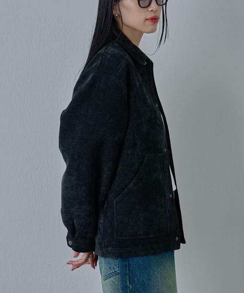 COLONY 2139(コロニートゥーワンスリーナイン)の「モールショートジャケット(その他アウター・メンズ・ブルー/ブラック・MEDIUM/LARGE)」の4枚目の写真