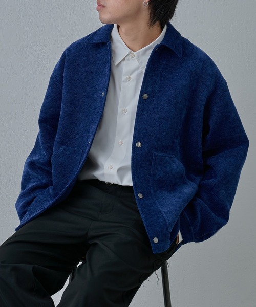 COLONY 2139(コロニートゥーワンスリーナイン)の「モールショートジャケット(その他アウター・メンズ・ブルー/ブラック・MEDIUM/LARGE)」の10枚目の写真