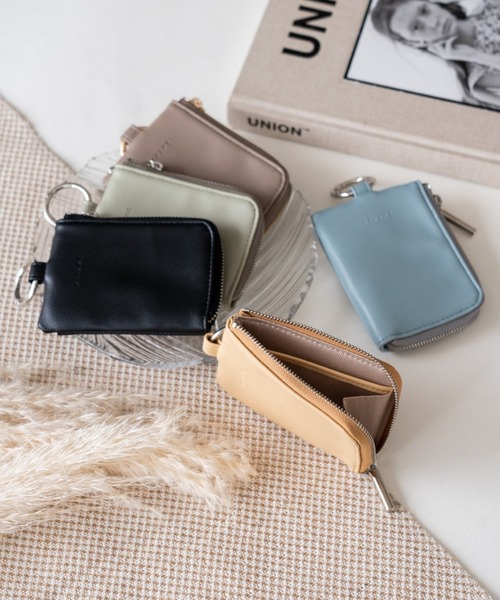 セール】Rename マルチコンパクト ポーチ キーケース チャーム コイン