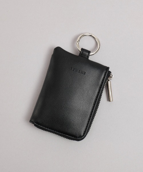 Rename(リネーム)の「Rename マルチコンパクト ポーチ キーケース チャーム コインケース カラビナ付き(コインケース・レディース・ミント/ブラック/グレイッシュベージュ/ライトブルー/ペールイエロー・FREE)」の6枚目の写真