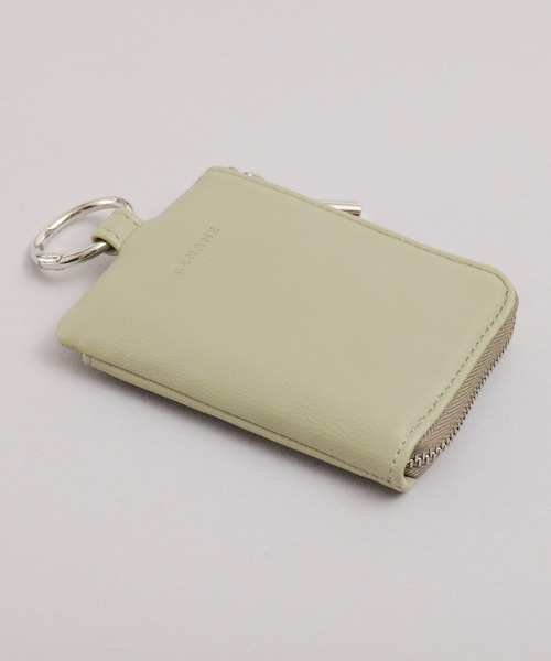 Rename(リネーム)の「Rename マルチコンパクト ポーチ キーケース チャーム コインケース カラビナ付き(コインケース・レディース・ミント/ブラック/グレイッシュベージュ/ライトブルー/ペールイエロー・FREE)」の11枚目の写真