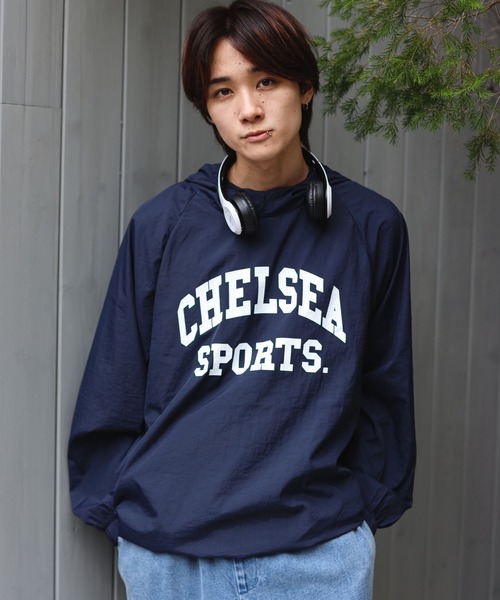 SPINNS(スピンズ)の「ノームコア/フード付きナイロントップスChelsea(スウェット・メンズ・ホワイト系その他/ベージュ系その他/ネイビー/グリーン系その他/ブラック・ONESIZE)」の17枚目の写真