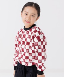 キッズのスウェット（ガールズ/チェック柄）ファッション通販