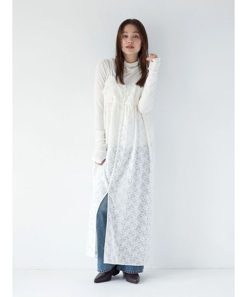 【セール】レースキャミワンピース（ワンピース）｜Ungrid（アングリッド）