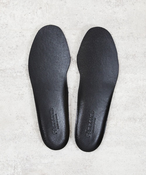 PADRONE（パドローネ）の「PADRONE パドローネ / Leather Insole 別注レザーインソール / PU9999-9302（インソール/シューズクッション・メンズ・キャメル/ブラック・MEDIUM/LARGE）」の3枚目の写真