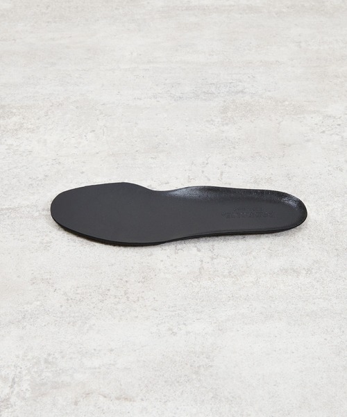 PADRONE（パドローネ）の「PADRONE パドローネ / Leather Insole 別注レザーインソール / PU9999-9302（インソール/シューズクッション・メンズ・キャメル/ブラック・MEDIUM/LARGE）」の4枚目の写真