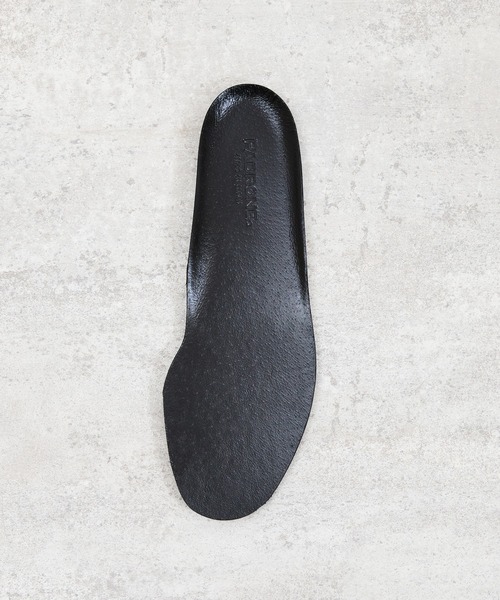 PADRONE（パドローネ）の「PADRONE パドローネ / Leather Insole 別注レザーインソール / PU9999-9302（インソール/シューズクッション・メンズ・キャメル/ブラック・MEDIUM/LARGE）」の5枚目の写真