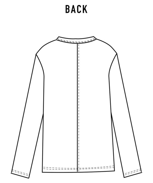 MEDE19F(メデジュウキュウ)の「MEDE19F シアーベロアトップス(Tシャツ/カットソー・レディース・クリーム/キャメル/ブラック・XX-LARGE/MEDIUM/LARGE/X-LARGE)」の17枚目の写真