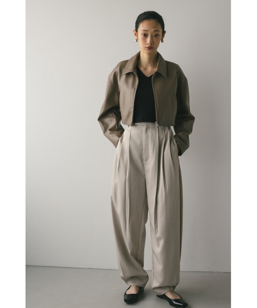 未使用 FORME タックパンツ mother フォルム パンツ 2025SS 東原亜希 FORME 2025 SPRING CENTER PIN-TUCK PANTS