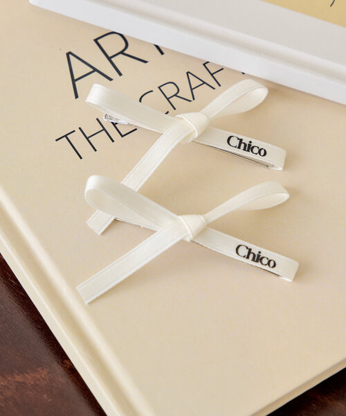 Chico（チコ）の「【SET ITEM】Chicoロゴ入りピンセット（イヤリング・レディース・ブラック/アイボリー・FREE）」の7枚目の写真