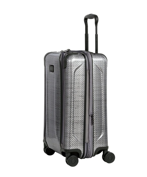 TUMI(トゥミ)の「TEGRA LITE インターナショナル・フロント・ポケット・エクスパンダブル・キャリーオン スーツケース(機内持ち込みサイズ) 1泊~3泊程度(スーツケース/キャリーバッグ・メンズ・シルバー系その他・FREE)」の13枚目の写真