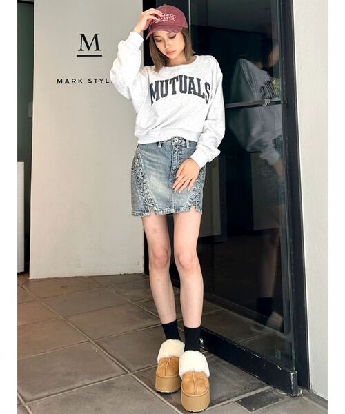 GYDA（ジェイダ）の「LOSANGELESサガラ刺繍CAP（キャップ・レディース・ベージュ/ボルドー・FREE）」の17枚目の写真