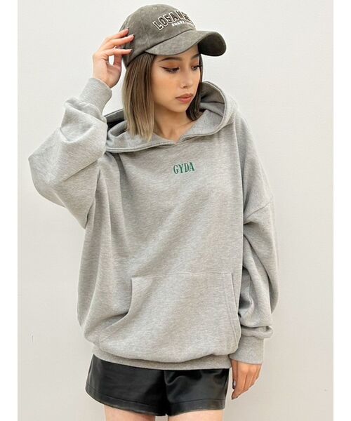 GYDA（ジェイダ）の「LOSANGELESサガラ刺繍CAP（キャップ・レディース・ベージュ/ボルドー・FREE）」の3枚目の写真