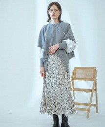 Mira leopard skirt ミラレオパードスカート