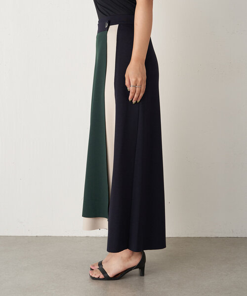 Jena espace merveilleux(ジェナ エスパスメルヴェイユ)の「ボンディングラップスカート(スカート・レディース・ベージュ/ネイビー/グリーン・FREE)」の21枚目の写真