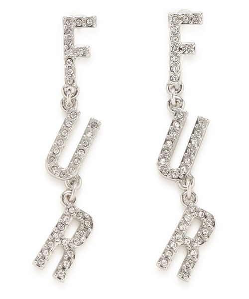 FURFUR（ファーファー）の「スウィングロゴピアス（ピアス（両耳用）・レディース・シルバー/ゴールド・FREE）」の9枚目の写真