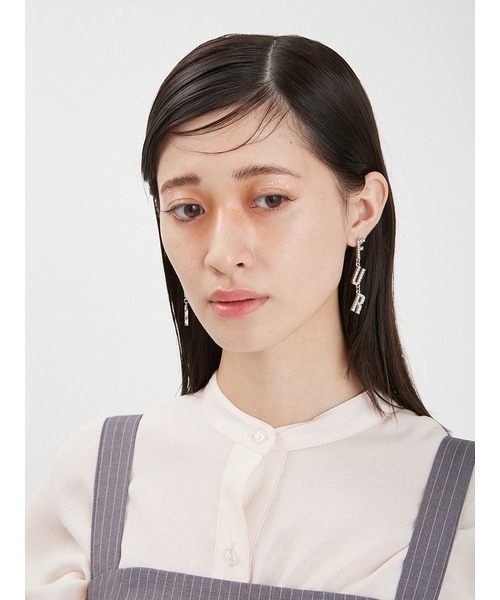 FURFUR（ファーファー）の「スウィングロゴピアス（ピアス（両耳用）・レディース・シルバー/ゴールド・FREE）」の6枚目の写真