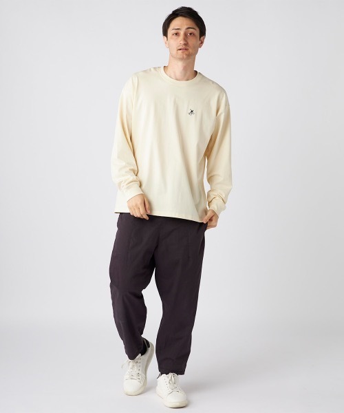 Ocean Pacific(オーシャンパシフィック)の「【OP/オーピー】ワンポイントロングTシャツ(Tシャツ/カットソー・メンズ・ネイビー/アイボリー/チャコールグレー・X-LARGE/MEDIUM/LARGE)」の21枚目の写真