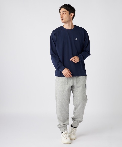 Ocean Pacific(オーシャンパシフィック)の「【OP/オーピー】ワンポイントロングTシャツ(Tシャツ/カットソー・メンズ・ネイビー/アイボリー/チャコールグレー・X-LARGE/MEDIUM/LARGE)」の10枚目の写真