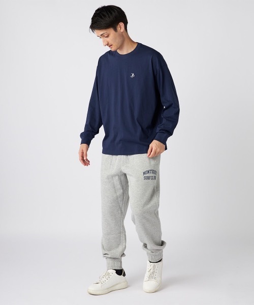 Ocean Pacific(オーシャンパシフィック)の「【OP/オーピー】ワンポイントロングTシャツ(Tシャツ/カットソー・メンズ・ネイビー/アイボリー/チャコールグレー・X-LARGE/MEDIUM/LARGE)」の11枚目の写真