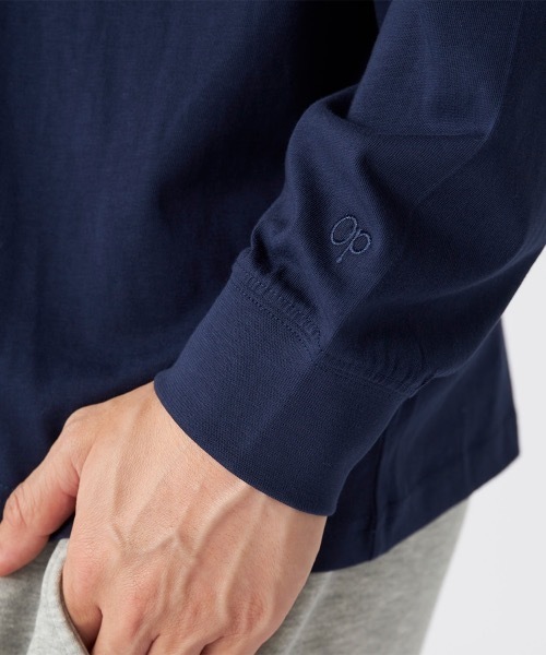 Ocean Pacific(オーシャンパシフィック)の「【OP/オーピー】ワンポイントロングTシャツ(Tシャツ/カットソー・メンズ・ネイビー/アイボリー/チャコールグレー・X-LARGE/MEDIUM/LARGE)」の17枚目の写真