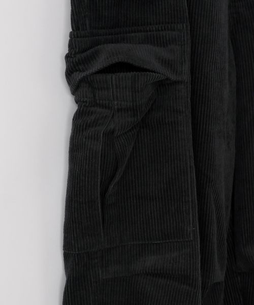 LOWRYS FARM（ローリーズファーム）の「コーデュロイカーゴパンツ 150012（カーゴパンツ・レディース・ブラウン/チャコールグレー・MEDIUM/LARGE）」の14枚目の写真
