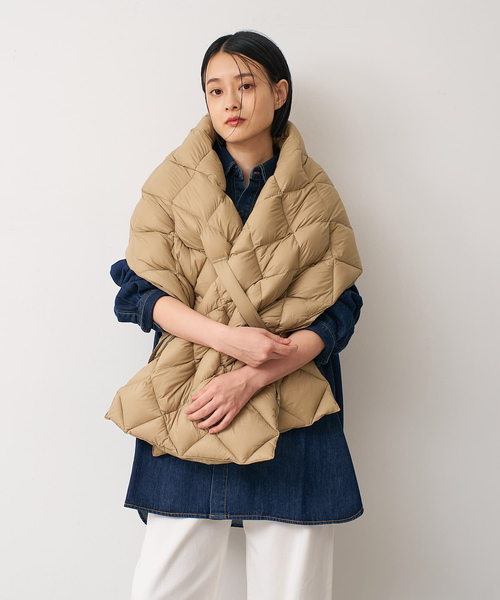 TAION（タイオン）の「【TAION】リバーシブルダウンストール（ストール