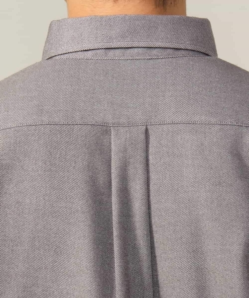 a.v.v（アーヴェヴェ）の「【人気No1シャツ】エッフェル塔刺繍 起毛ストレッチシャツ（シャツ/ブラウス・メンズ・ダークインディゴブルー/ブラウン/グリーン・44/46/48/50/52）」の16枚目の写真