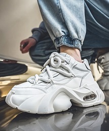 SEN TOKYO（セントーキョー）の「存在感抜群のボリュームソール。厚底 ワイドレースダッドスニーカー（スニーカー）」