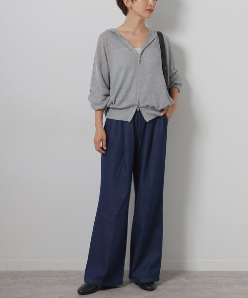 JOURNAL STANDARD relume(ジャーナルスタンダード レリューム)の「《追加》9oz C/Rデニムイージー(デニムパンツ・レディース・ブルー/ネイビー・36/38)」の3枚目の写真