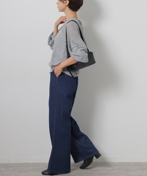 JOURNAL STANDARD relume(ジャーナルスタンダード レリューム)の「《追加》9oz C/Rデニムイージー(デニムパンツ・レディース・ブルー/ネイビー・36/38)」の5枚目の写真