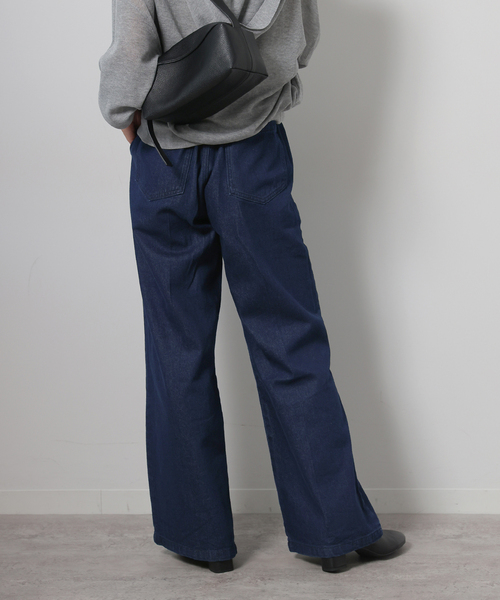 JOURNAL STANDARD relume(ジャーナルスタンダード レリューム)の「《追加》9oz C/Rデニムイージー(デニムパンツ・レディース・ブルー/ネイビー・36/38)」の9枚目の写真