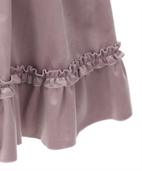 axes femme POETIQUE（アクシーズファムポエティック）の「ベロアキャミワンピース（ワンピース・レディース・グレー/ブラック/ワイン・MEDIUM）」の11枚目の写真