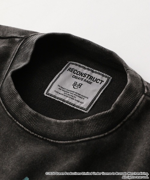 RAGEBLUE(レイジブルー)の「【Queen/クイーン】ヴィンテージライク/ロックバンドプリントスウェット(スウェット・メンズ・グレー/グレー系その他・MEDIUM/LARGE)」の5枚目の写真