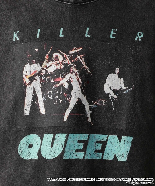 RAGEBLUE(レイジブルー)の「【Queen/クイーン】ヴィンテージライク/ロックバンドプリントスウェット(スウェット・メンズ・グレー/グレー系その他・MEDIUM/LARGE)」の3枚目の写真