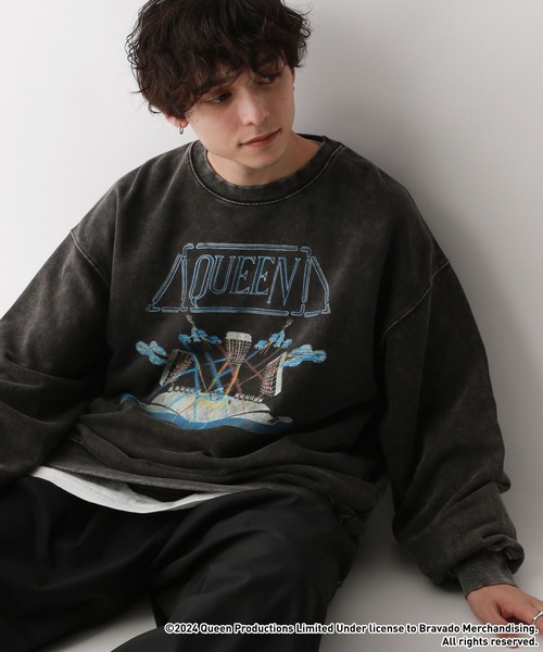 RAGEBLUE(レイジブルー)の「【Queen/クイーン】ヴィンテージライク/ロックバンドプリントスウェット(スウェット・メンズ・グレー/グレー系その他・MEDIUM/LARGE)」の20枚目の写真