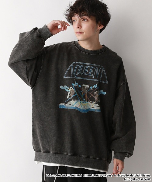 RAGEBLUE(レイジブルー)の「【Queen/クイーン】ヴィンテージライク/ロックバンドプリントスウェット(スウェット・メンズ・グレー/グレー系その他・MEDIUM/LARGE)」の19枚目の写真