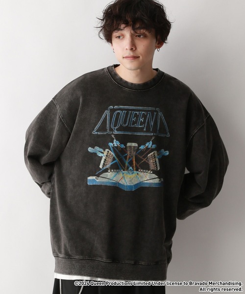RAGEBLUE(レイジブルー)の「【Queen/クイーン】ヴィンテージライク/ロックバンドプリントスウェット(スウェット・メンズ・グレー/グレー系その他・MEDIUM/LARGE)」の18枚目の写真
