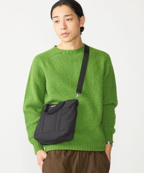 SHIPS（シップス）の「【WEB限定】SHIPS: 中綿 ミニ トート ショルダー バッグ（ショルダーバッグ・メンズ・ブルー/ブラック/グリーン・ONE SIZE）」の5枚目の写真