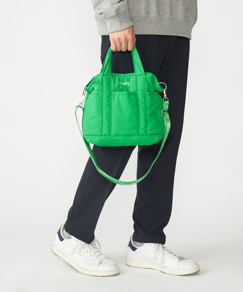 SHIPS（シップス）の「【WEB限定】SHIPS: 中綿 ミニ トート ショルダー バッグ（ショルダーバッグ・メンズ・ブルー/ブラック/グリーン・ONE SIZE）」の21枚目の写真