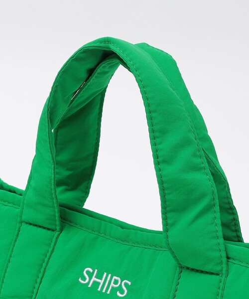 SHIPS（シップス）の「【WEB限定】SHIPS: 中綿 ミニ トート ショルダー バッグ（ショルダーバッグ・メンズ・ブルー/ブラック/グリーン・ONE SIZE）」の17枚目の写真