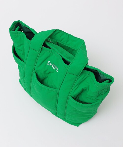 SHIPS（シップス）の「【WEB限定】SHIPS: 中綿 ミニ トート ショルダー バッグ（ショルダーバッグ・メンズ・ブルー/ブラック/グリーン・ONE SIZE）」の8枚目の写真