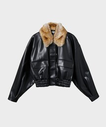 最終値下げ　AKIKO AOKI ファーブルゾン 最終値下げ AKIKO AOKI ファーブルゾン AKIKOAOKI 【公式通販】