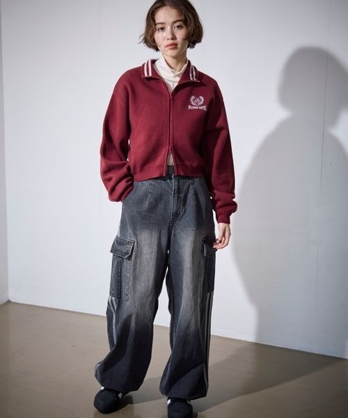 PBLIM（ページボーイリム）の「PBLIM/ハイネックハイショクプルオーバー（Tシャツ/カットソー・レディース・ベージュ/ブラック/チャコールグレー・FREE）」の8枚目の写真