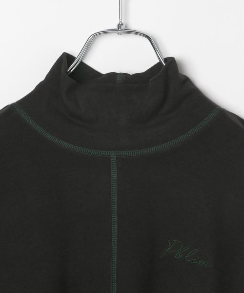 PBLIM（ページボーイリム）の「PBLIM/ハイネックハイショクプルオーバー（Tシャツ/カットソー・レディース・ベージュ/ブラック/チャコールグレー・FREE）」の15枚目の写真
