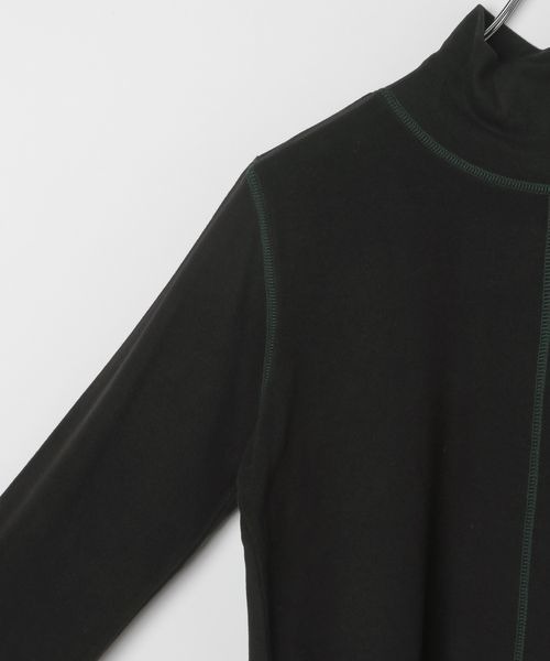 PBLIM（ページボーイリム）の「PBLIM/ハイネックハイショクプルオーバー（Tシャツ/カットソー・レディース・ベージュ/ブラック/チャコールグレー・FREE）」の17枚目の写真