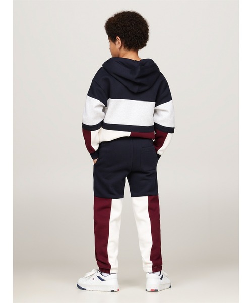 【セール】BOYS カラーブロックスウェットパンツ（スウェットパンツ）｜TOMMY HILFIGER（トミーヒルフィガー）